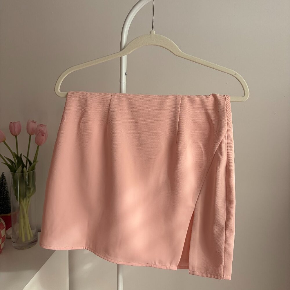 Beginning Boutique | Lauren Pink Strapless Mini Dress